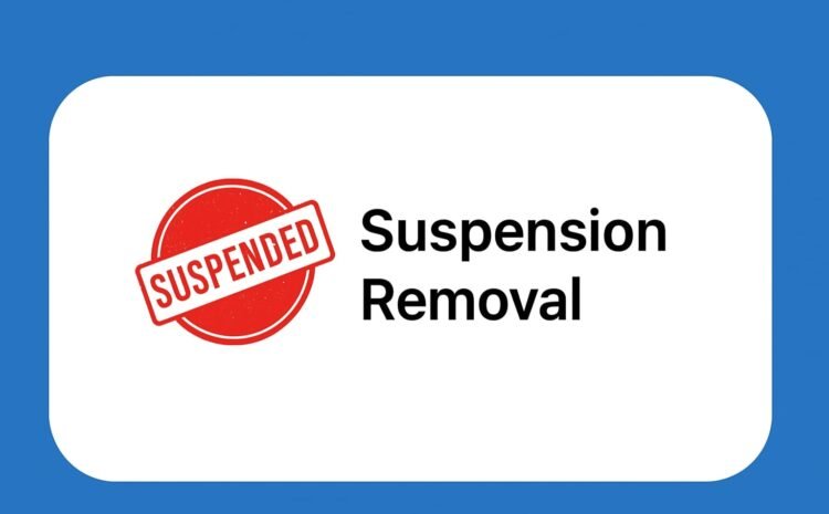 GMB profile Suspension Removal